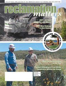 Reclamation Matters – American Society of Reclamation Sciences (ASRS)