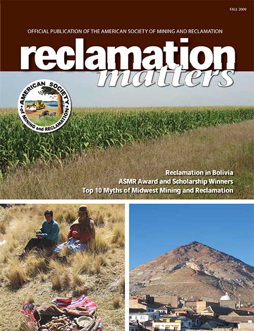 Reclamation Matters – American Society of Reclamation Sciences (ASRS)