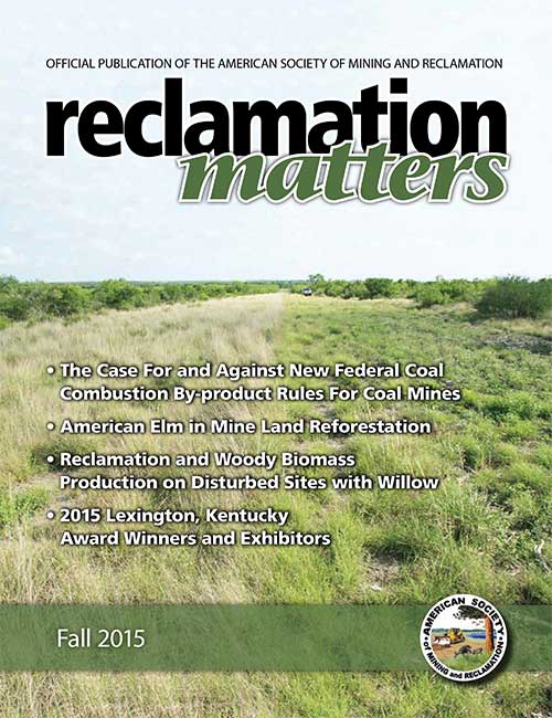 Reclamation Matters – American Society of Reclamation Sciences (ASRS)